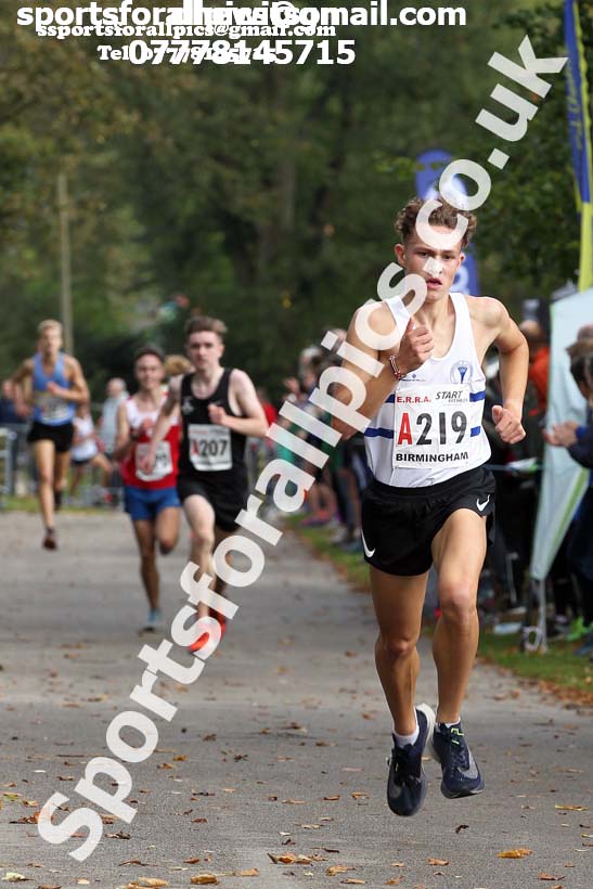 Mens under-17 3 stage road relay, 2019 ERRA 6 and 4 Stage Relay and Young Athletes.  Photo: David T. Hewitson/Sports for All Pics